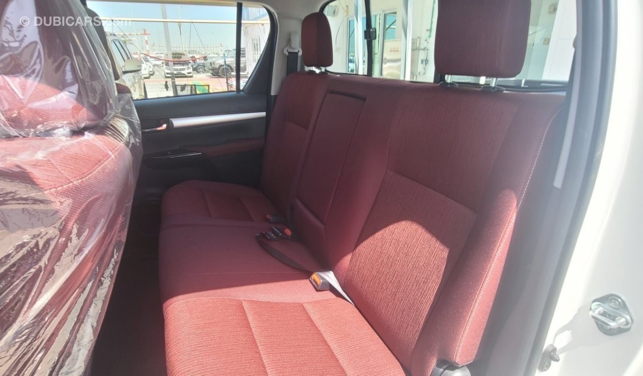 تويوتا هيلوكس Hilux Double Cabin GLX-A/T 2.7L 2024 Model Year Color White