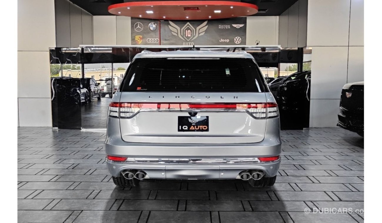 لينكولن أفياتور AED 3,700 P.M | 2022 LINCOLN AVIATOR PRESIDENTIAL 3.0  | 7 SEATS | GCC | UNDER AL TAYER WARRANTY