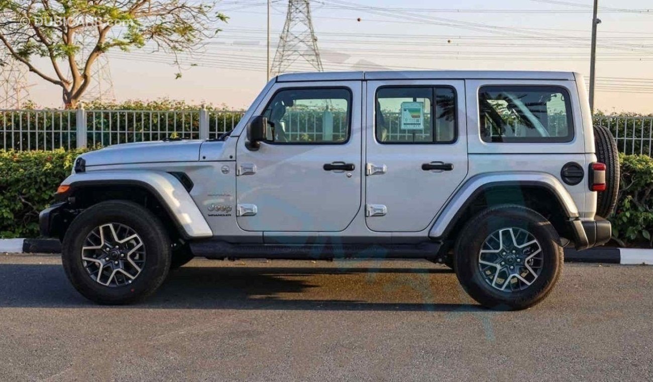 Jeep Wrangler Unlimited Sahara Turbo , 2024 GCC , 0Km , With 5 Years Warranty & 3 Years Service @Official Dealer