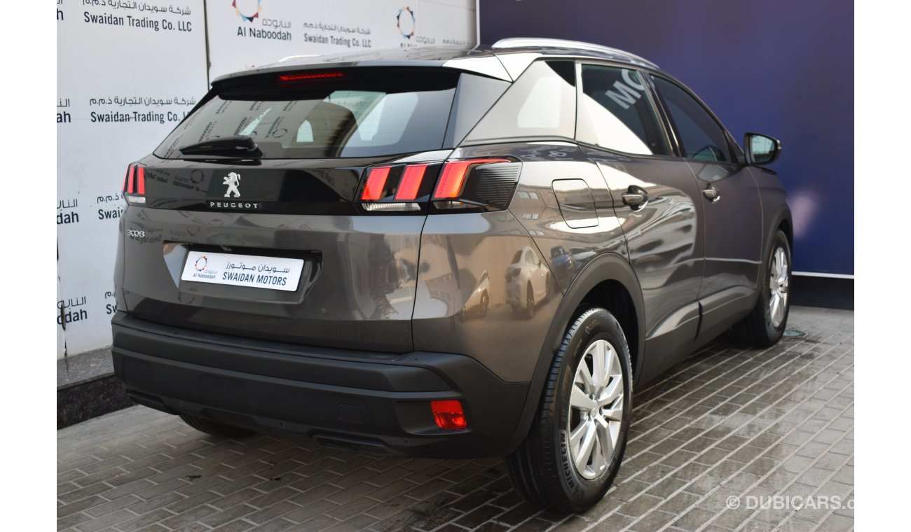 Peugeot 3008 AED 1279 PM  ACTIVE 1.6 TC AT GCC MANUFACTURER WARRANTY 2028 OR 100K KM