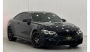 بي أم دبليو M4 2019 BMW M4 Competition, March 2025 BMW Warranty + Service Contract, FSH, Low Kms, GCC