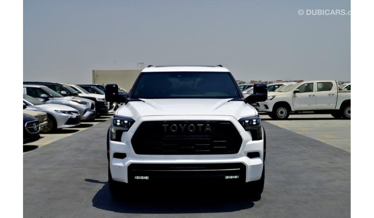 تويوتا سيكويا TRD PRO HYBRID V6 3.5L TURBO 4WD 7 SEATER AUTOMATIC