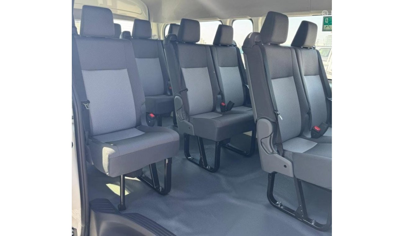 تويوتا هاياس 2025 Toyota Hiace DX 13-Seater 3.5L V6 Petrol A/T RWD (3-Point Seatbelts) Only For Export