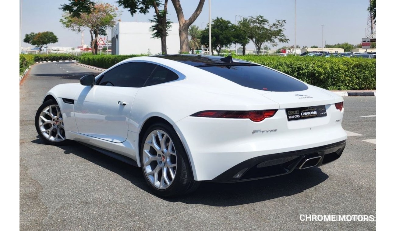 جاكوار F-Type 2019 JAGUAR F-TYPE R-DYNAMIC 300 GCC SPEC 2DR COUPE, 2L 4CYL PETROL, AUTOMATIC, REAR WHEEL DRIVE