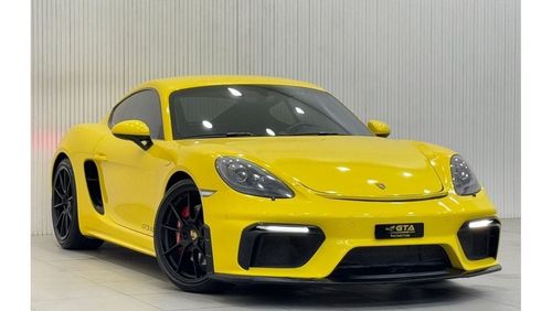 بورش كايمان 718 GTS 4.0L A/T 2021 Porsche 718 Cayman GTS, Sep 2025 Porsche Warranty, Full Porsche Service History, L