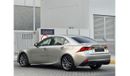 Lexus IS300 F Sport LEXUS IS-300 F-SPORT 2020 GCC PERFERCT CONDITION IN SIDE OUT SIDE // 2 KEYS