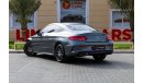 Mercedes-Benz C 200 Coupe Mercedes-Benz C200 Coupe AMG Pack 2018 GCC under Warranty with Flexible Down-Payment.