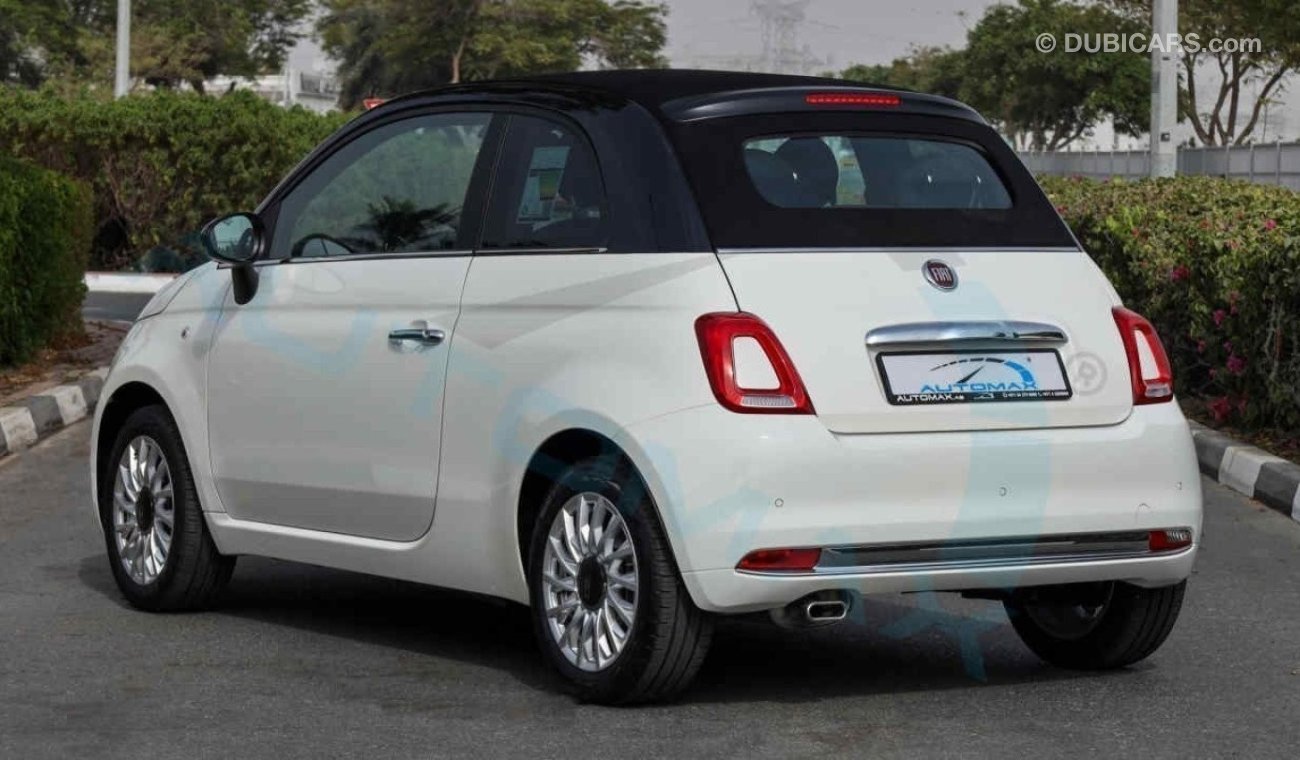 Fiat 500 (НА ЭКСПОРТ , For Export) Cabrio 1.4L FWD , 2024 GCC , 0Km , Без пробе