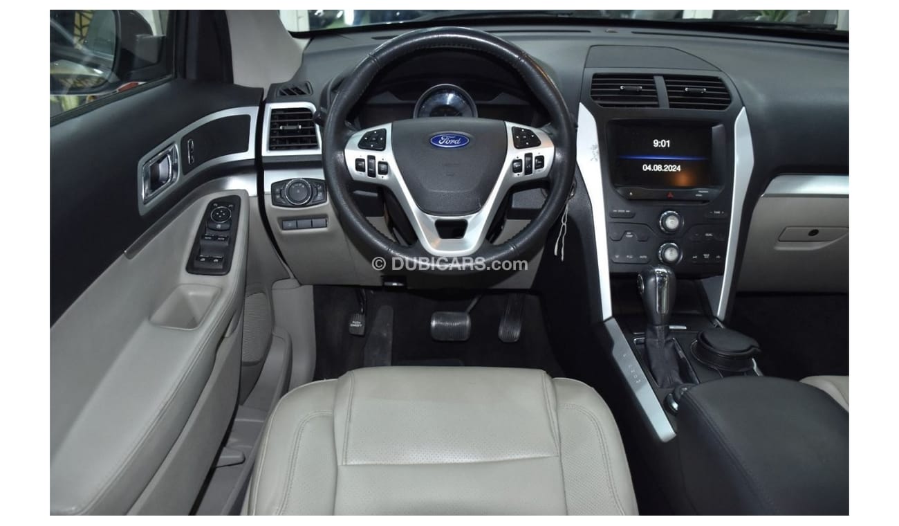 فورد إكسبلورر EXCELLENT DEAL for our Ford Explorer XLT 4WD ( 2015 Model ) in Black Color GCC Specs