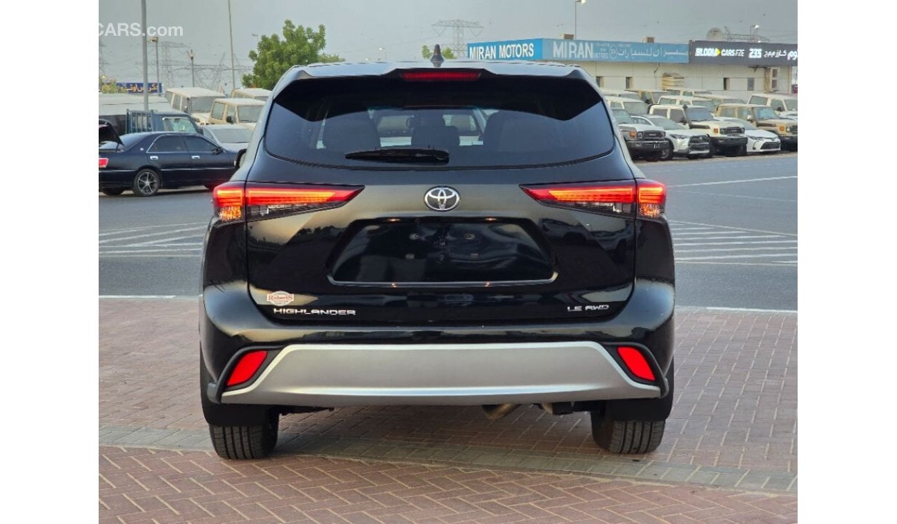 Toyota Highlander 2023 Model 4 cylinder 2.4cc engine, 4x4 and Push