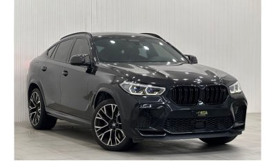 بي أم دبليو X6 M 2021 BMW X6M Competition, October 2024 BMW Warranty, Full Service History, Full Options, GCC