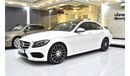 مرسيدس بنز C200 EXCELLENT DEAL for our Mercedes Benz C200 ( 2015 Model ) in White Color GCC Specs