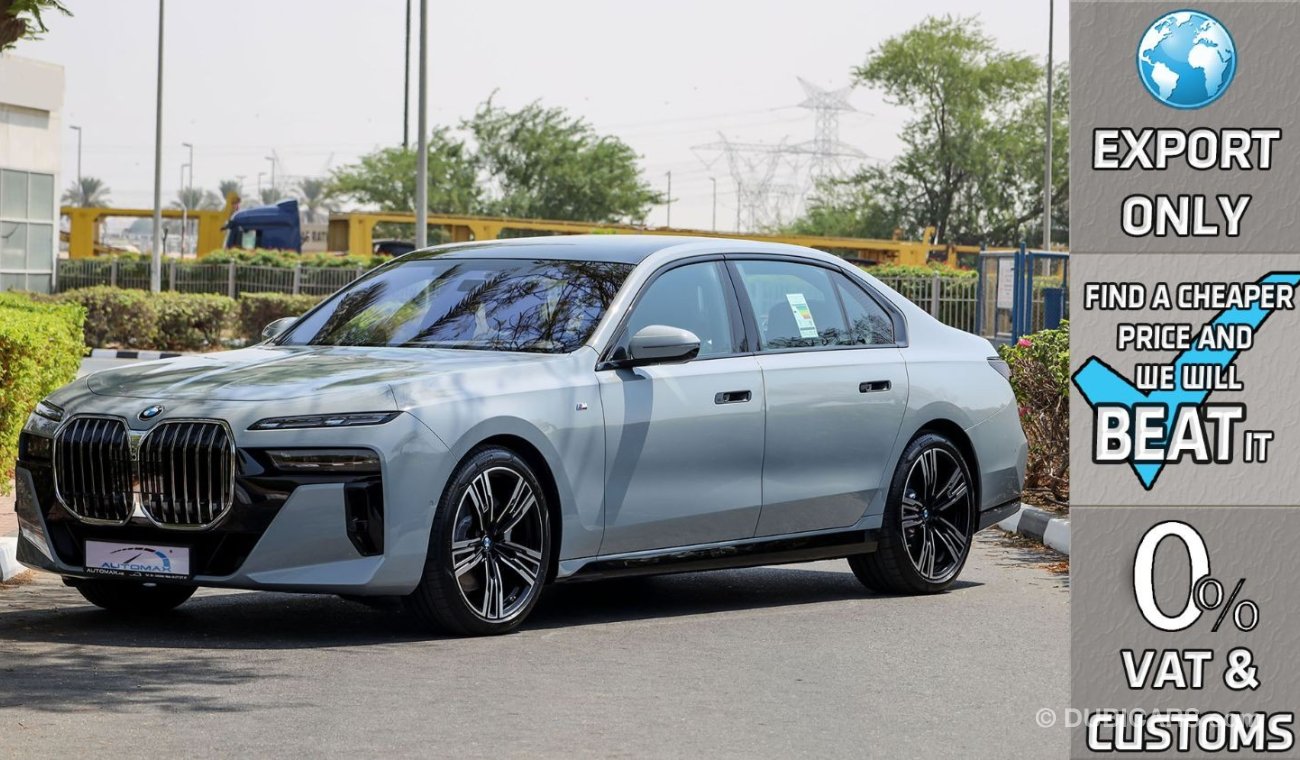 بي أم دبليو 740Li i Luxury 3.0L , 2024 GCC , 0Km , (ONLY FOR EXPORT)