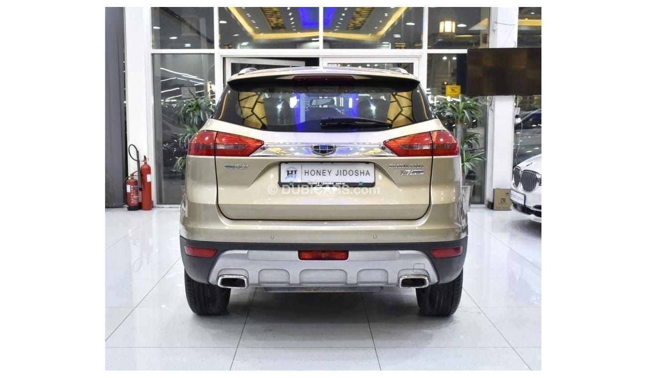 Geely Emgrand x7 EXCELLENT DEAL for our Geely Emgrand X7 Sport ( 2019 Model ) in Golden Color GCC Specs