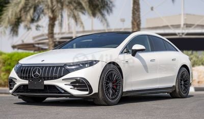 مرسيدس بنز EQS 53 AMG EV SEDAN - LOW KM, REAR SEAT PACKAGE, MBUX HYPER SCREEN, PANORAMIC ROOF