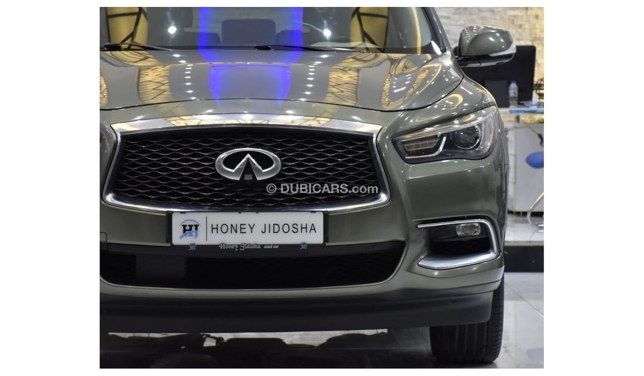 Infiniti QX60 EXCELLENT DEAL for our Infiniti QX60 ( 2017 Model ) in Gray/Green Color GCC Specs