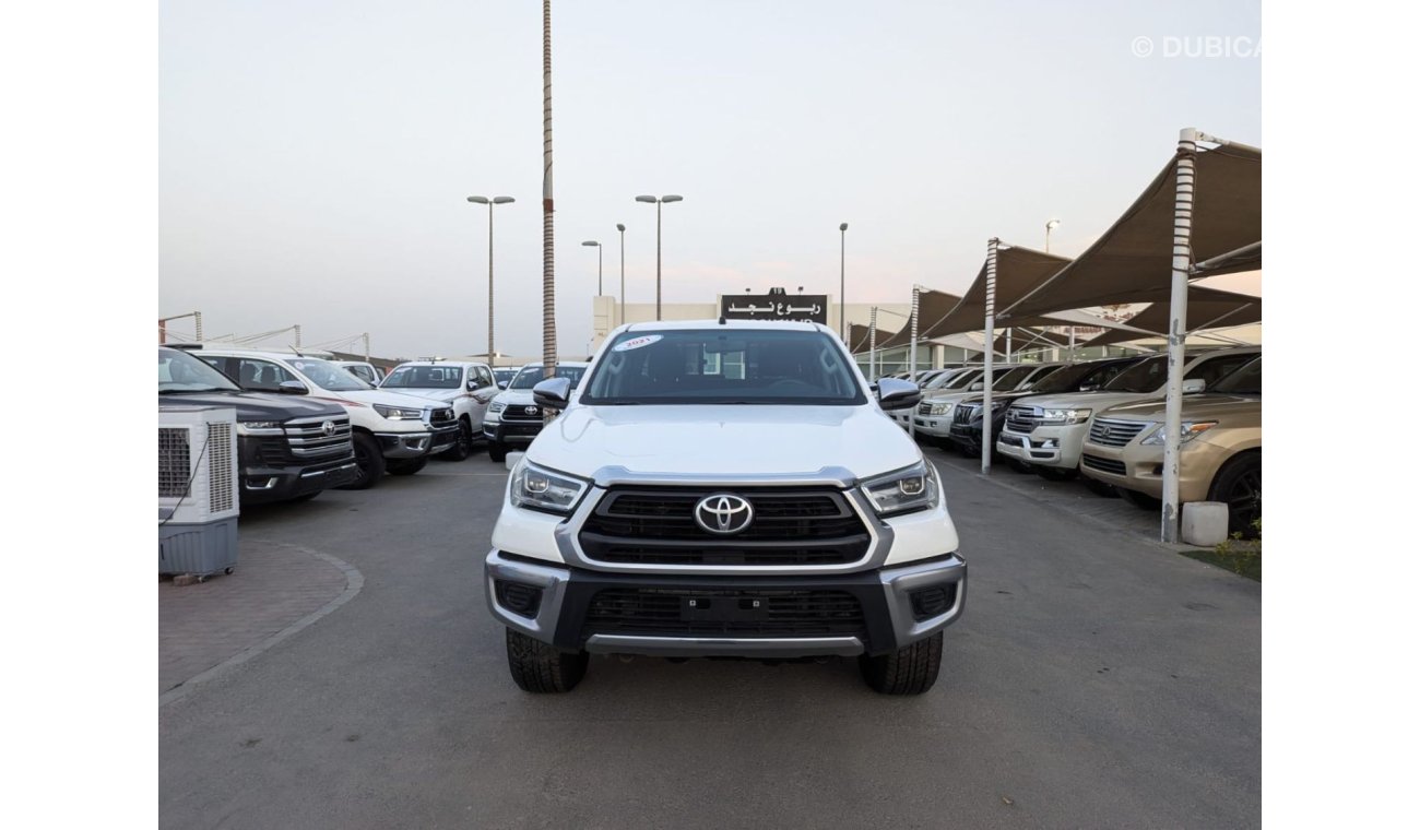 تويوتا هيلوكس 2021 Toyota Hilux GL 2 (AN120), 4dr Double Cab Utility, 2.7L 4cyl Petrol, Manual, Four Wheel Drive. 