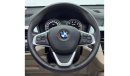 بي أم دبليو X1 sDrive 20i 2021 BMW X1 sDrive20i, Sep 2025 BMW Warranty + Service Pack, Low Kms, GCC