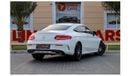 Mercedes-Benz C 200 Coupe Mercedes-Benz C200 Coupe AMG Pack 2017 GCC under Warranty with Flexible Down-Payment.