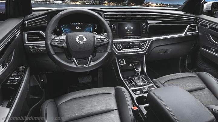 Ssangyong Korando interior - Cockpit