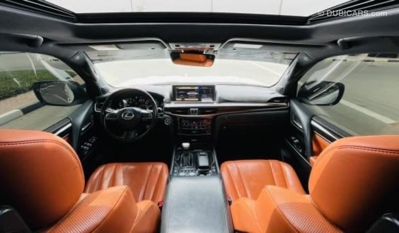 لكزس LX 570 Lexus Lx570 2016 | Premium Orange Leather Seats | 5.7l Petrol | LHD Full Options