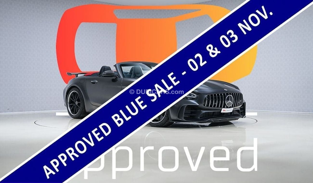 Mercedes-Benz AMG GTR Roadster - 2 Years Approved Warranty - Approved Prepared Vehicle