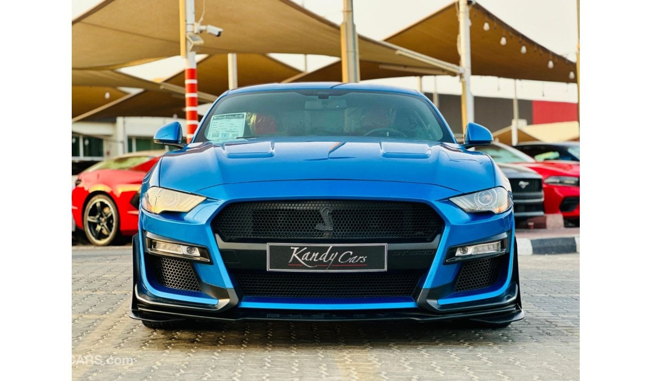 Ford Mustang GT | Monthly AED 1570/- | 0% DP | Custom Leather Seats | Adaptive Cruise Control | # 27088