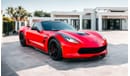 Chevrolet Corvette Grand Sport AED 4430 PM | CORVETTE C7 GRAND COUPE 2017 | GCC | TOP RANGE | LADY DRIVEN