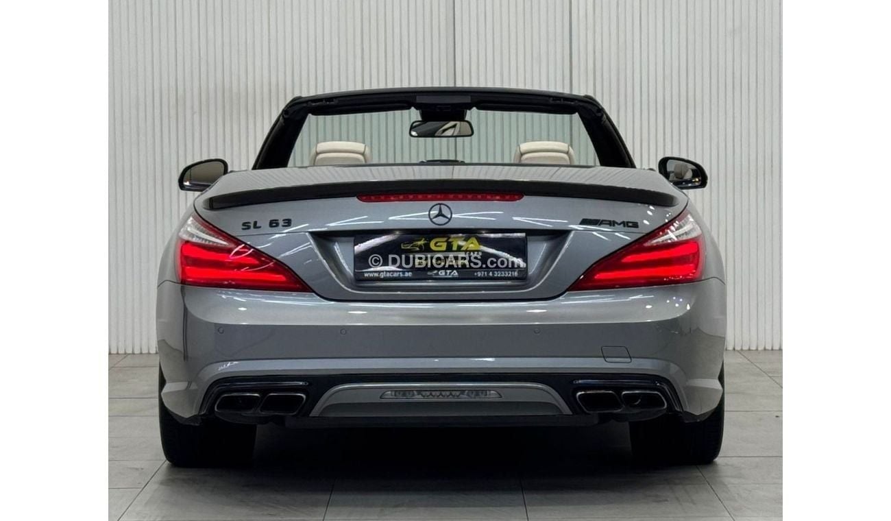 مرسيدس بنز SL 63 AMG Std 5.5L (530 HP) 2014 Mercedes Benz SL63 AMG Roadster, Full Service History, Full Options, Low Kms,