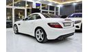 Mercedes-Benz SLK 350 Sport EXCELLENT DEAL for our Mercedes Benz SLK350 ( 2015 Model! ) in White Color! GCC Specs