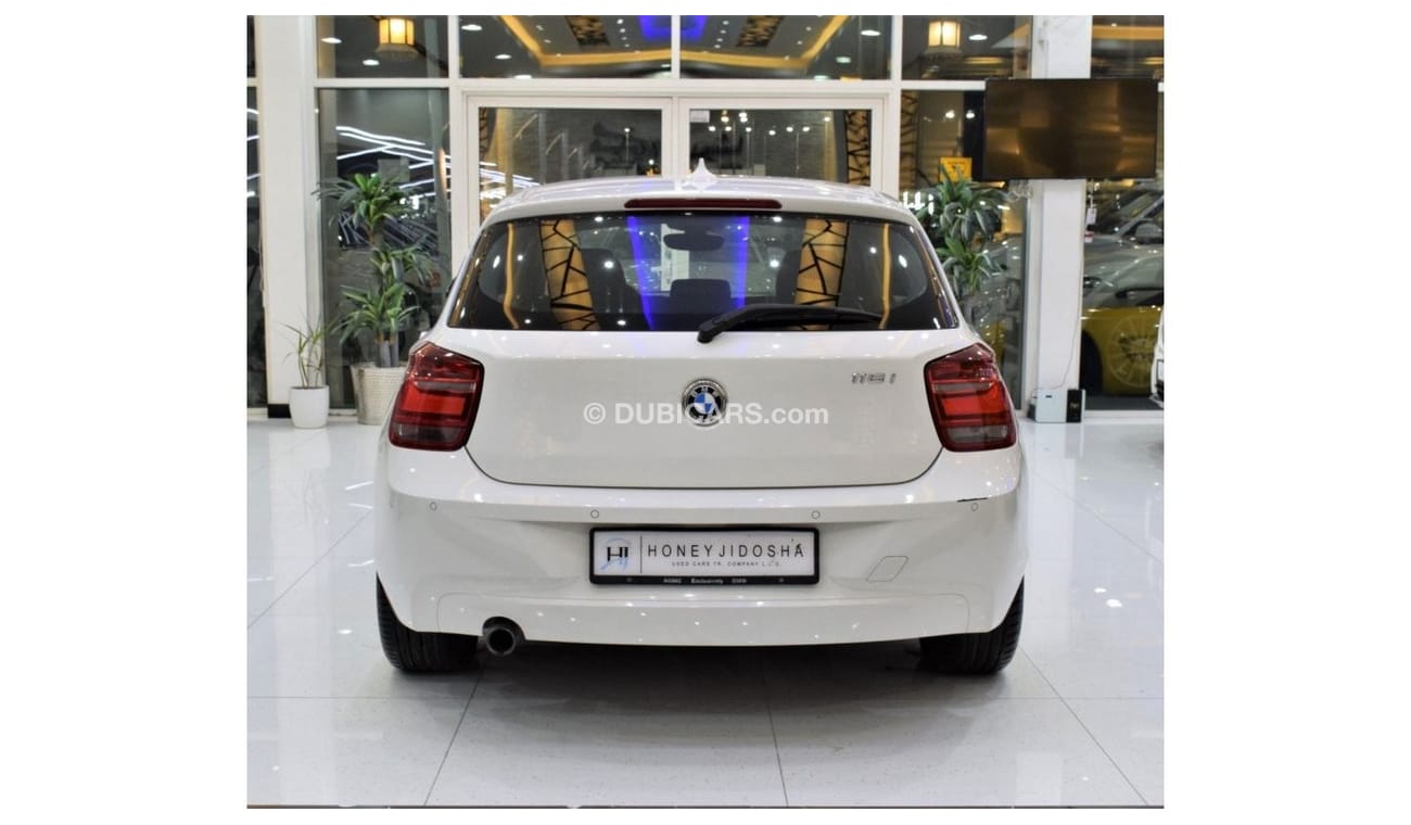 BMW 116i EXCELLENT DEAL for our BMW 116i 1.6L ( 2014 Model ) in White Color GCC Specs