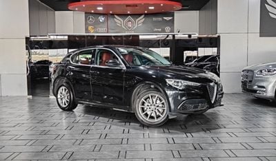 Alfa Romeo Stelvio Light Edition AED 1,100 AED | 2018 ALFA ROMEO STELVIO Q4 | UNDER WARRANTY | FSH | GCC | 2L TURBO AWD