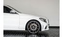 Mercedes-Benz C200 AMG Pack 2019 - MERCEDES BENZ C200 AMG LINE - GCC - FULL SERVICE HISTORY - 1 YEAR WARRANTY