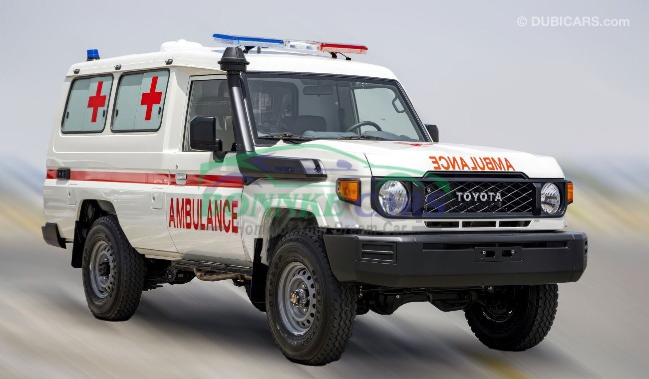 تويوتا لاند كروزر هارد توب Toyota Land Cruiser LC 78 Ambulance Model 2024 LHD Manual Transmission