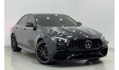 مرسيدس بنز E 63S 2022 Mercedes Benz E63s AMG 4MATIC+, 2027 Mercedes Warranty + Service Pack, Full Options, GCC