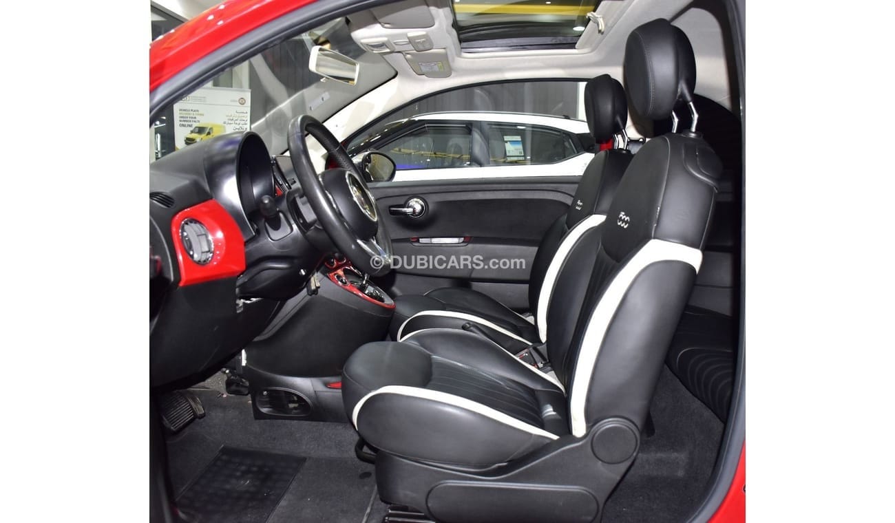 Fiat 500 EXCELLENT DEAL for our Fiat 500 ( 2019 Model ) in Red Color GCC Specs