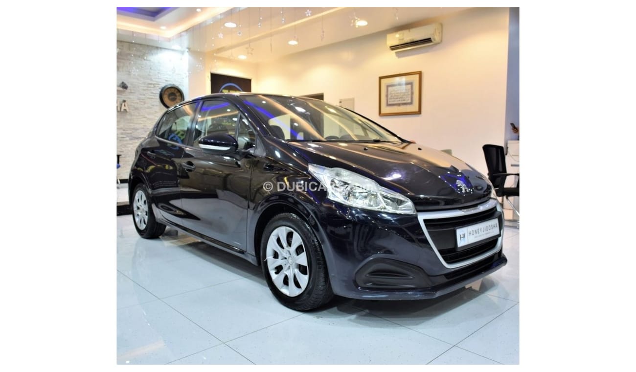 Peugeot 208 EXCELLENT DEAL for our Peugeot 208 ( 2016 Model ) in Dark Blue Color GCC Specs