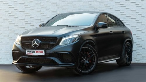 Mercedes-Benz GLE 63 AMG AED 3,460 PM • GLE 63S AMG COUPE • 5.5L BI-TURBO V8 – 585 HP • PRISTINE CONDITION