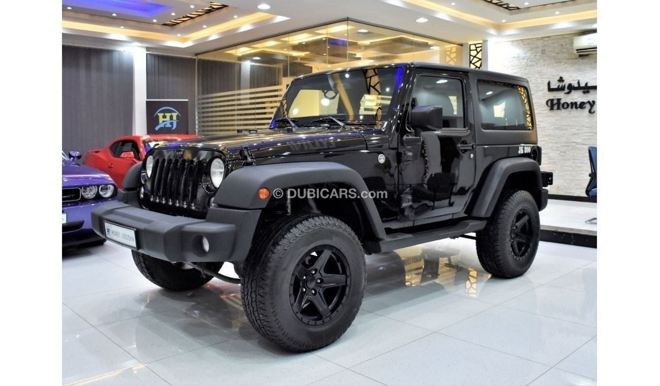 Jeep Wrangler EXCELLENT DEAL for our Jeep Wrangler Sport ( 2016 Model ) in Black Color GCC Specs