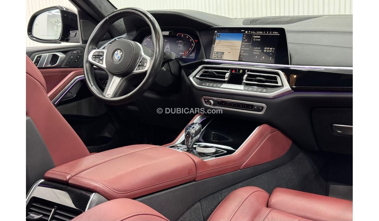 بي أم دبليو X6 M50i 4.4L 2022 BMW X6 M50i, Aug 2026 AGMC Warranty + Service Package, AGMC Full Service History, GCC