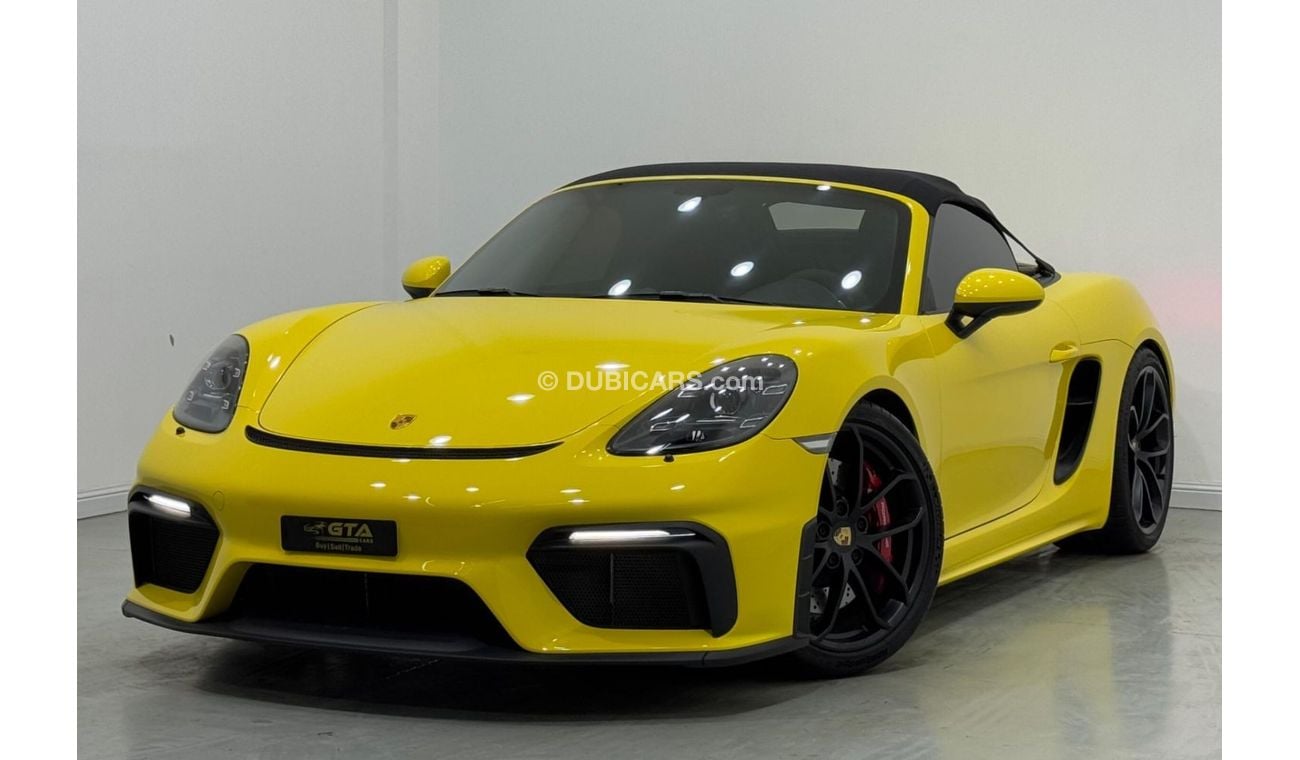 Porsche 718 Spyder RS 2023 Porsche 718 Spyder Cabriolet, March 28 Porsche Warranty, Full Porsche Service History, GCC