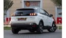 بيجو 3008 GT 1.6L Peugeot 3008 GT Line 2021 GCC under Agency Warranty and Service Contract with Flexible Down-