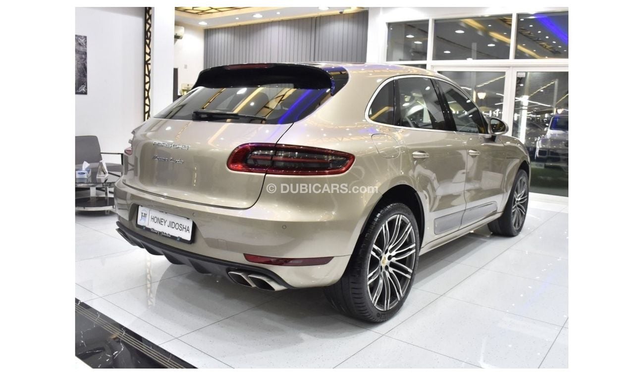 Porsche Macan EXCELLENT DEAL for our Porsche Macan Turbo ( 2015 Model ) in Golden Color GCC Specs