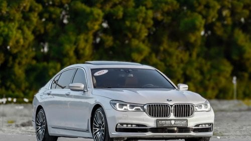 BMW 750Li xDrive 4.4L (523 HP) BMW 750Li 2017, full option, GCC, accident-free, in excellent condition 2160 P.