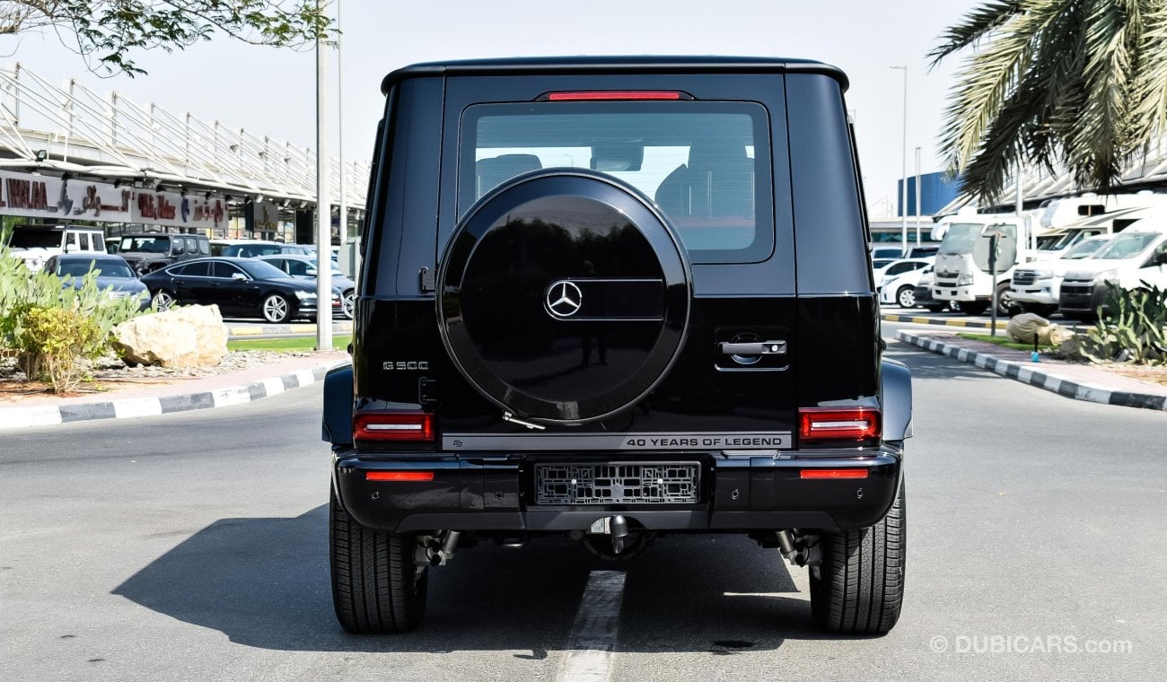 Mercedes-Benz G 500 V8 40 YEARS OF LEGEND