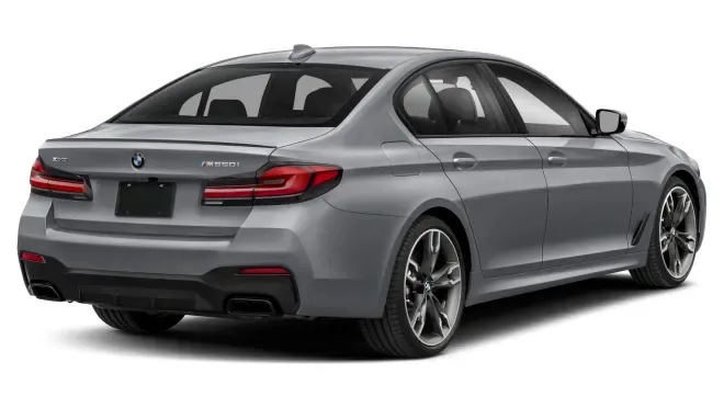 BMW M550i exterior - Rear Left Angled