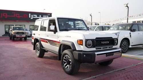 تويوتا لاند كروزر هارد توب TOYOTA LC76 5DOORS PETROL 4.0L A/T MODEL 2025 40TH ANNIVERSARY FULL OPTION