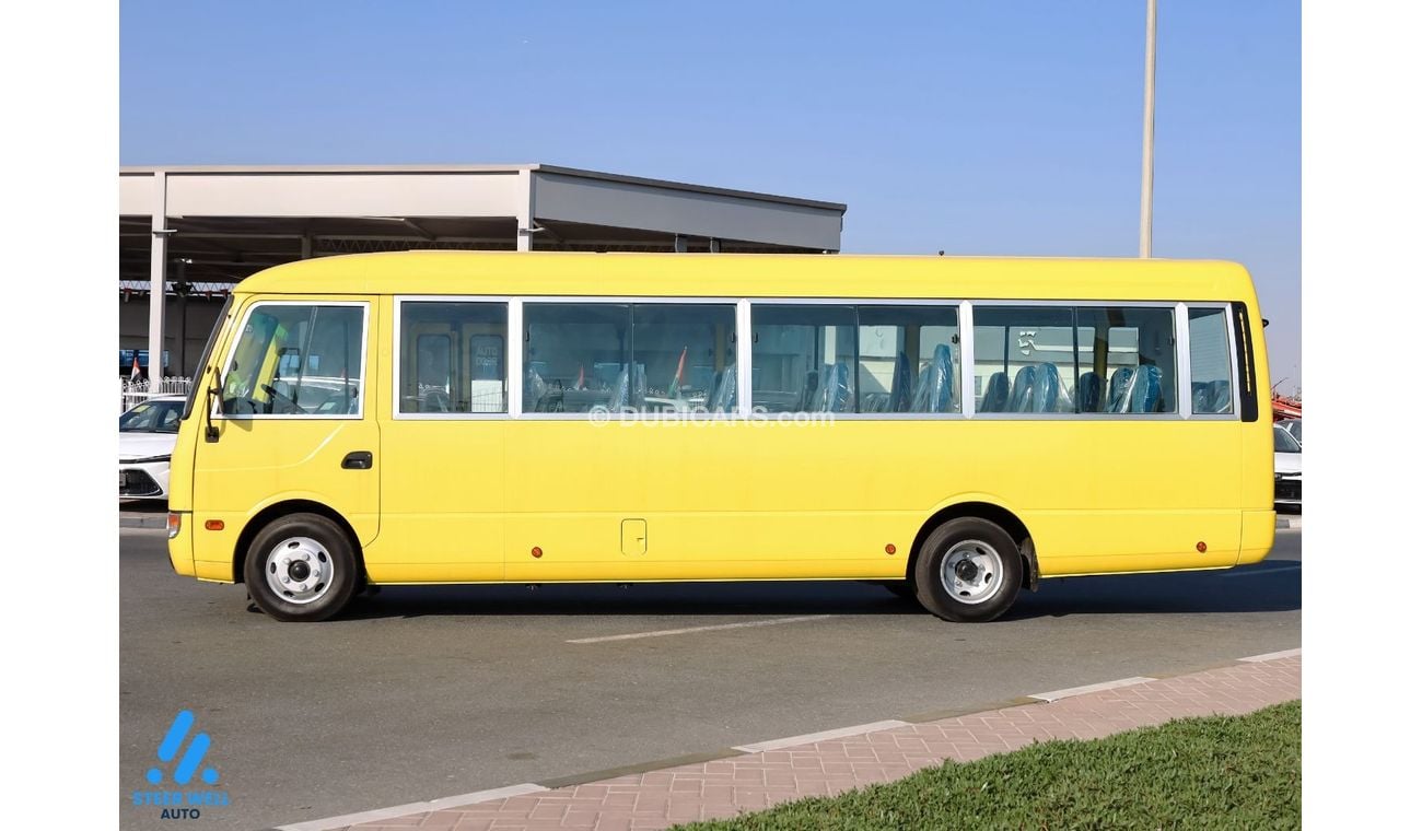 Toyota Coaster Bus 26 Seater JL Wheelbase Euro 5 4 Cylinder with tubeless tires / book now!