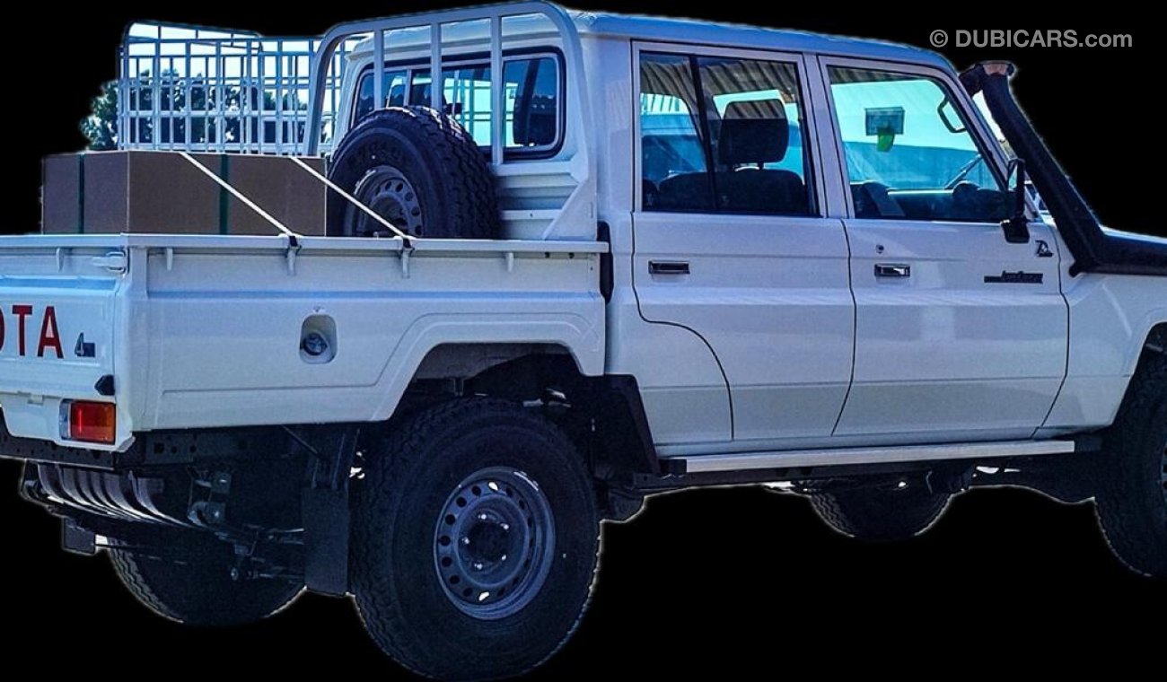 تويوتا لاند كروزر Toyota Land Cruiser 79 4.0L DC V6 6 seater Vinyl - AC 2x Airba