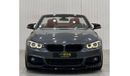 بي أم دبليو 420i M سبورت 2018 BMW 420i M-Kit Convertible, Warranty, Service History, Low Kms, GCC